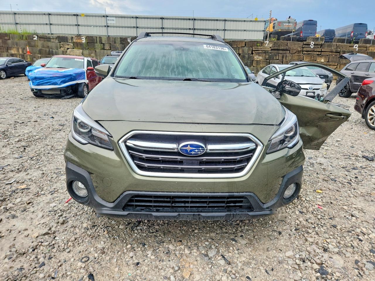 2019 Subaru Outback 2.5i Limited Green vin: 4S4BSANC6K3204763