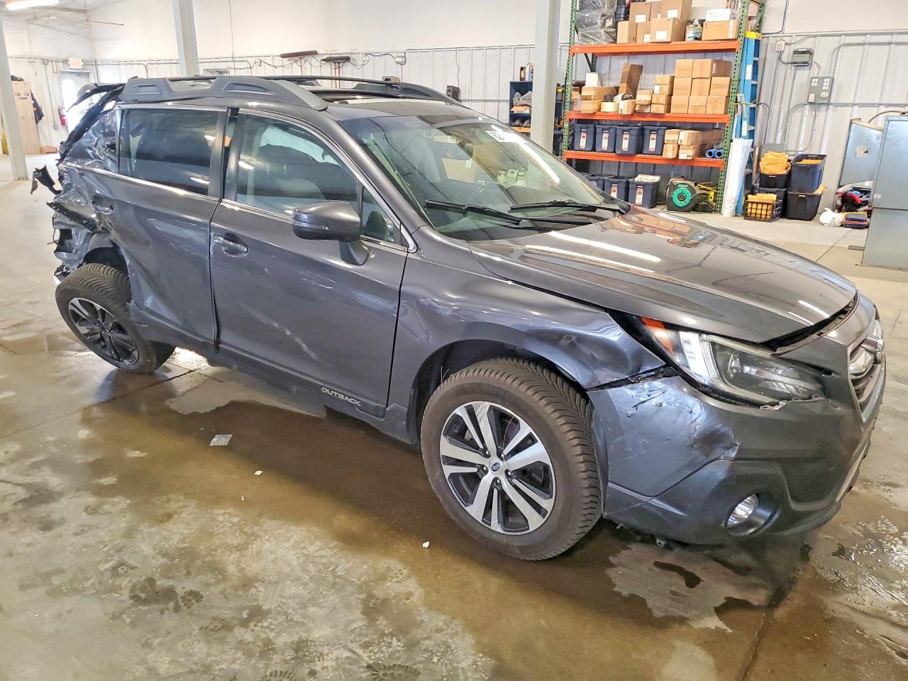 2019 Subaru Outback 2.5i Limited Gray vin: 4S4BSANC6K3354579