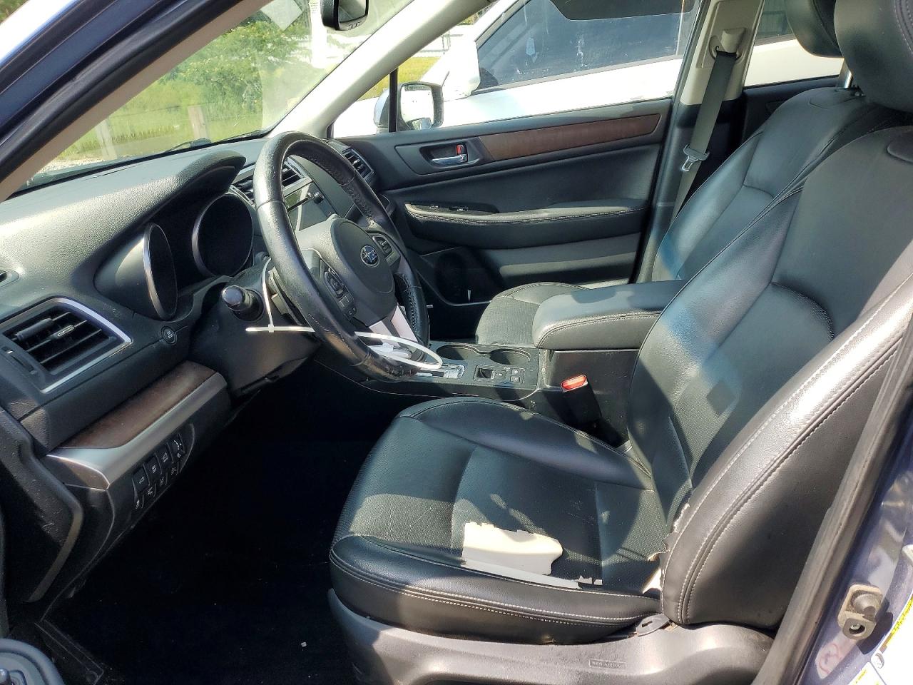 2015 Subaru Outback 2.5i Limited Blue vin: 4S4BSANC7F3272947