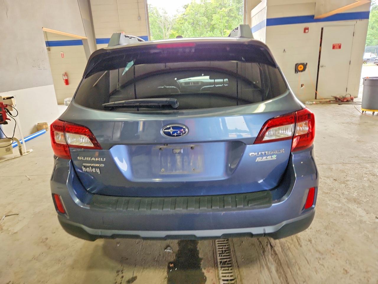 2015 Subaru Outback 2.5i Limited Blue vin: 4S4BSANC7F3272947
