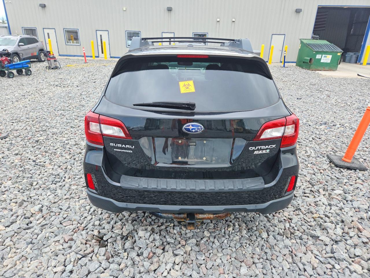 2015 Subaru Outback 2.5i Limited Черный vin: 4S4BSANC7F3321189
