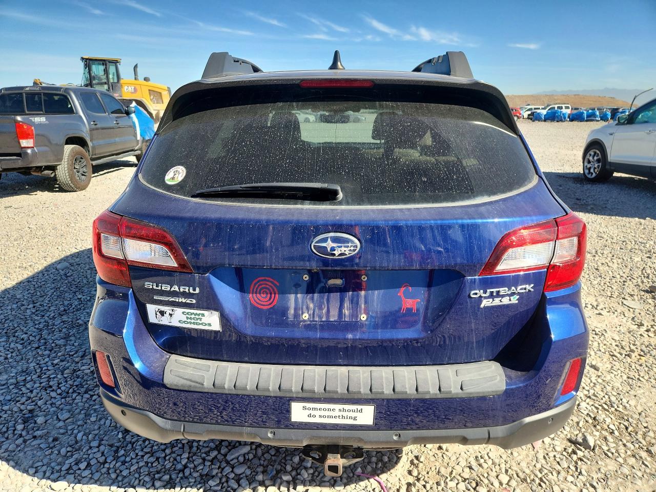 2017 Subaru Outback 2.5i Limited Blue vin: 4S4BSANC7H3245461