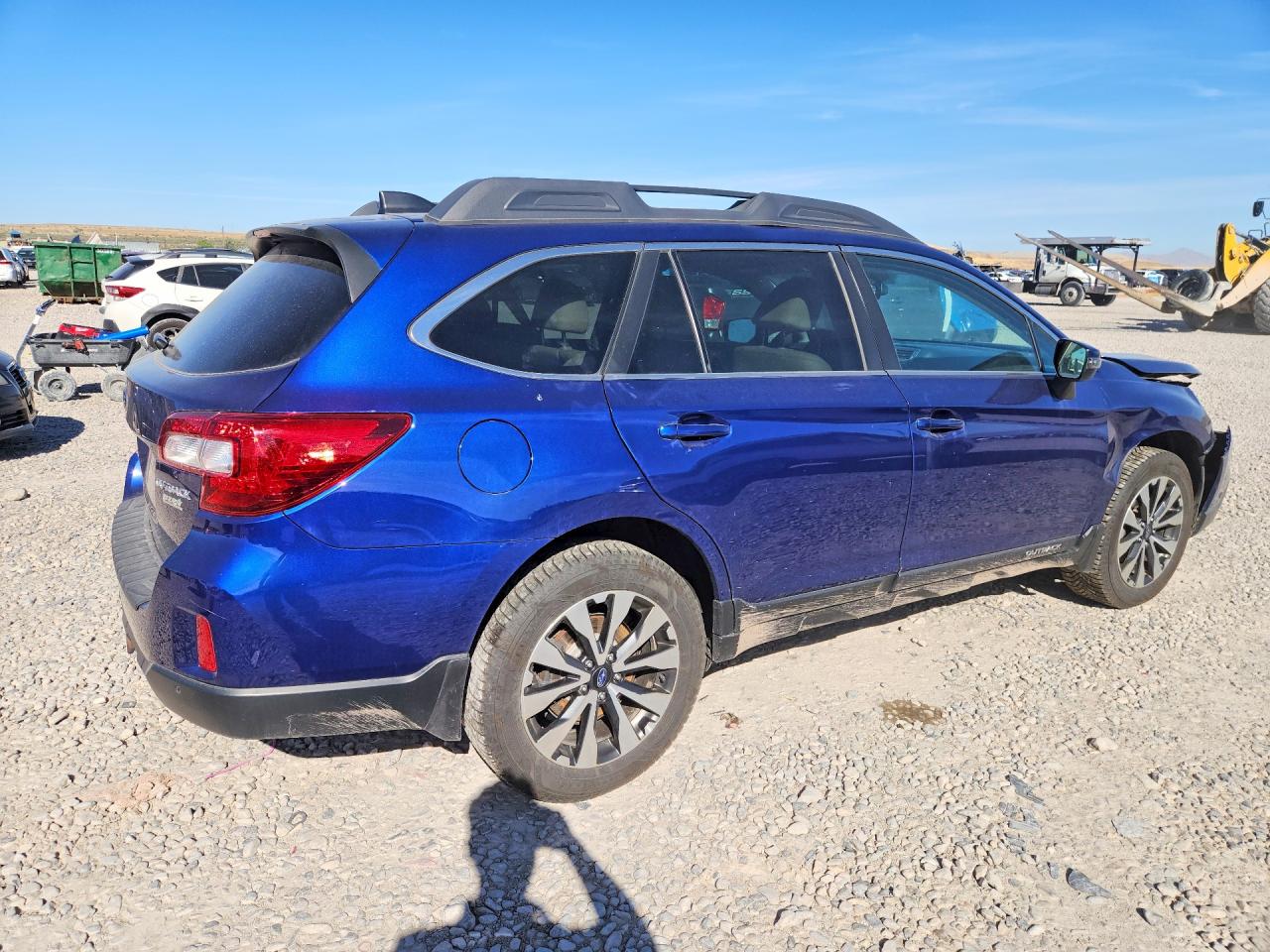 2017 Subaru Outback 2.5i Limited Blue vin: 4S4BSANC7H3245461