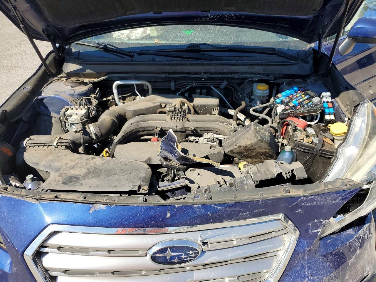 2017 Subaru Outback 2.5i Limited Blue vin: 4S4BSANC7H3400008