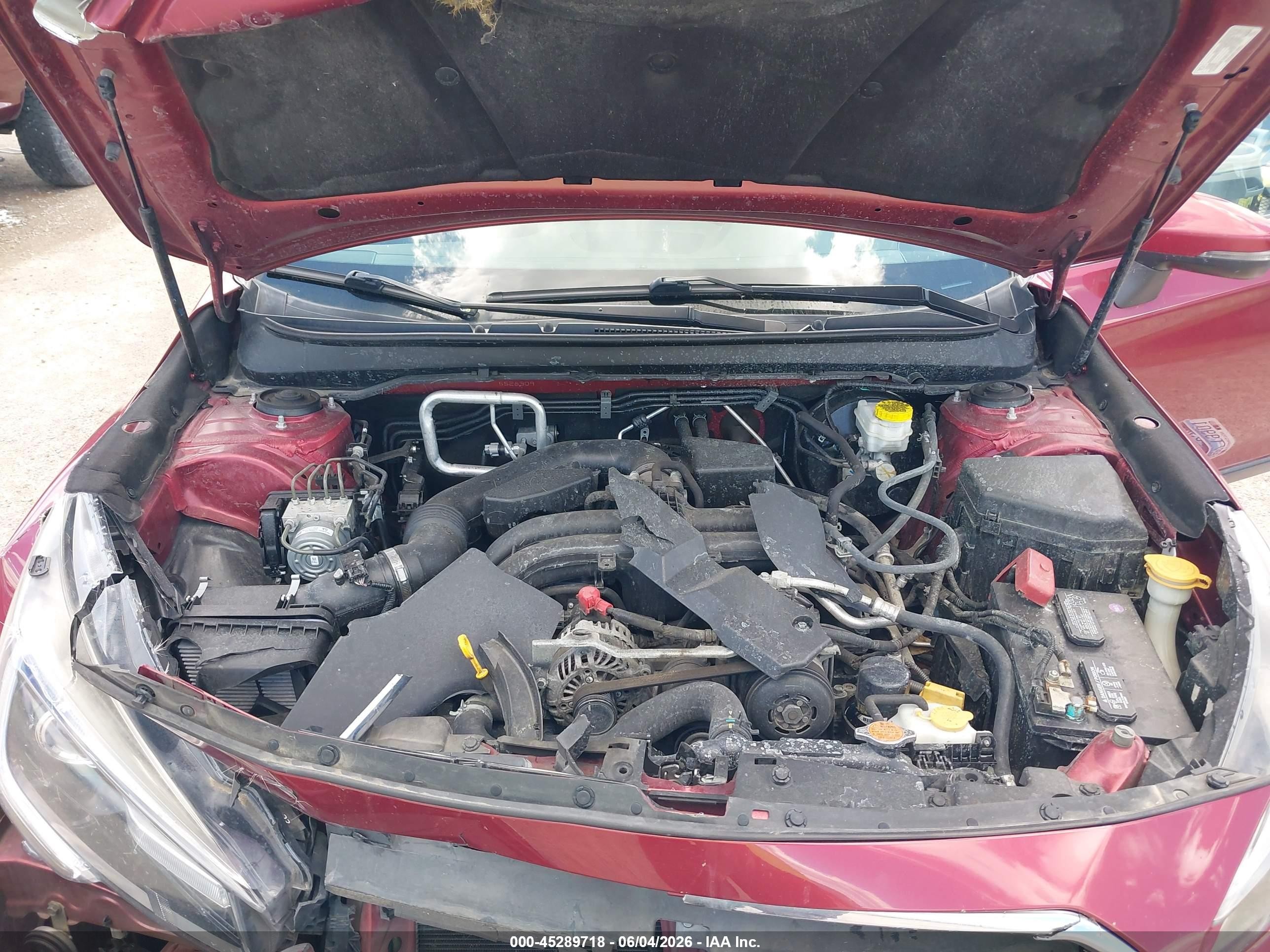 2019 Subaru Outback 2.5i Limited Red vin: 4S4BSANC7K3262879