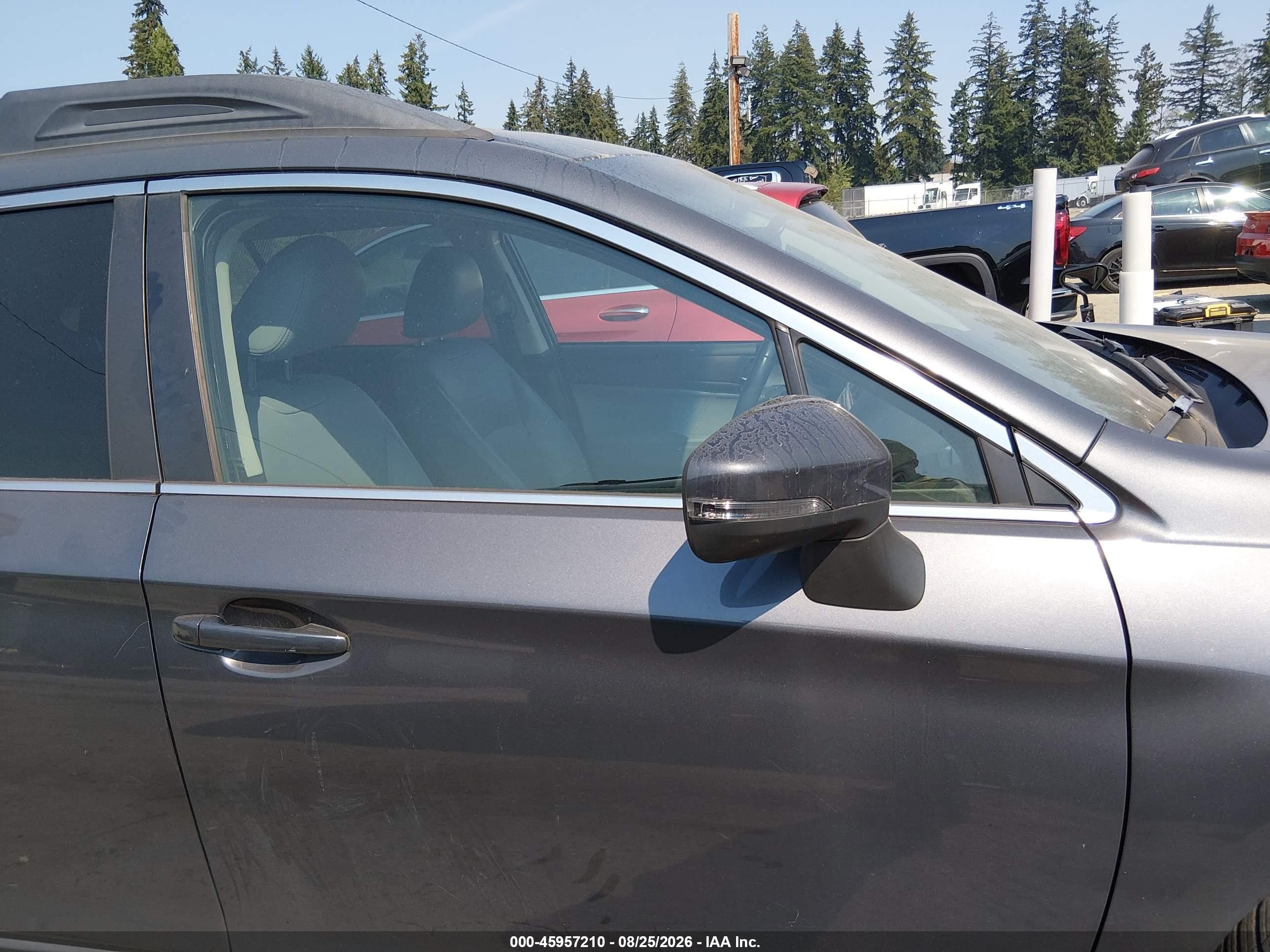2019 Subaru Outback 2.5i Limited Gray vin: 4S4BSANC7K3361072