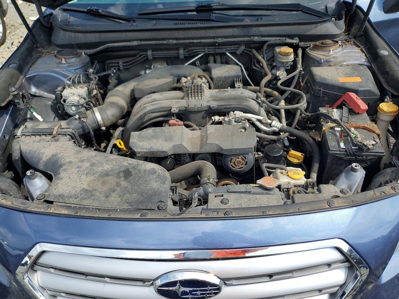 2015 Subaru Outback 2.5i Limited Blue vin: 4S4BSANC8F3300559