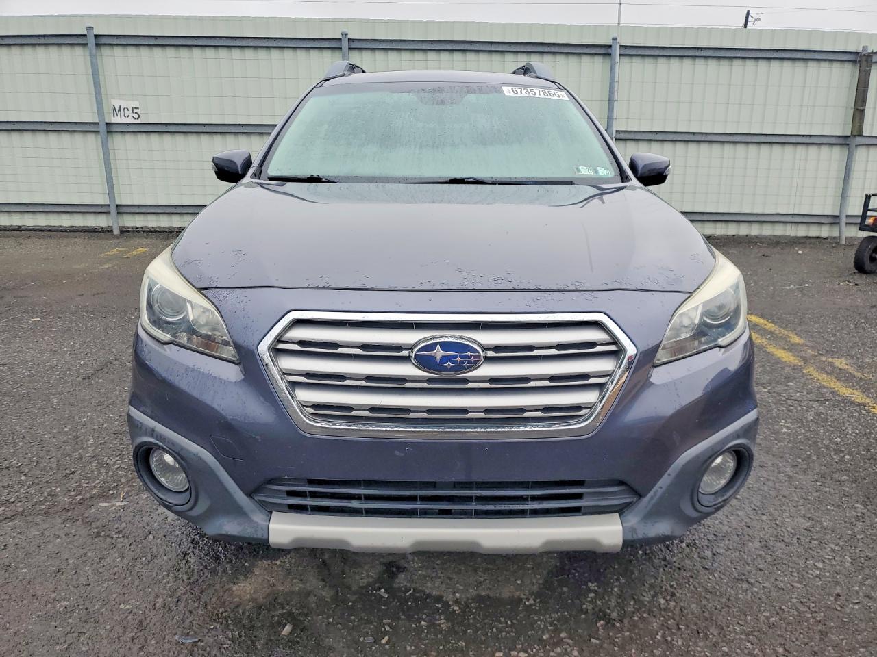2015 Subaru Outback 2.5i Limited Синий vin: 4S4BSANC8F3358381