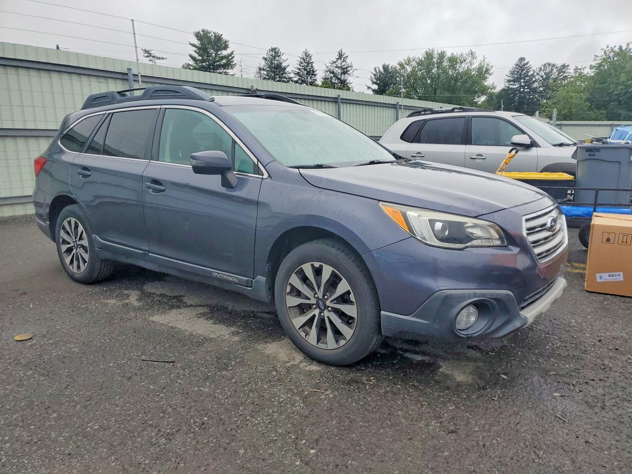 2015 Subaru Outback 2.5i Limited Синий vin: 4S4BSANC8F3358381