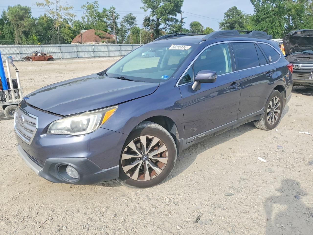 2016 Subaru Outback 2.5i Limited Серый vin: 4S4BSANC8G3318531