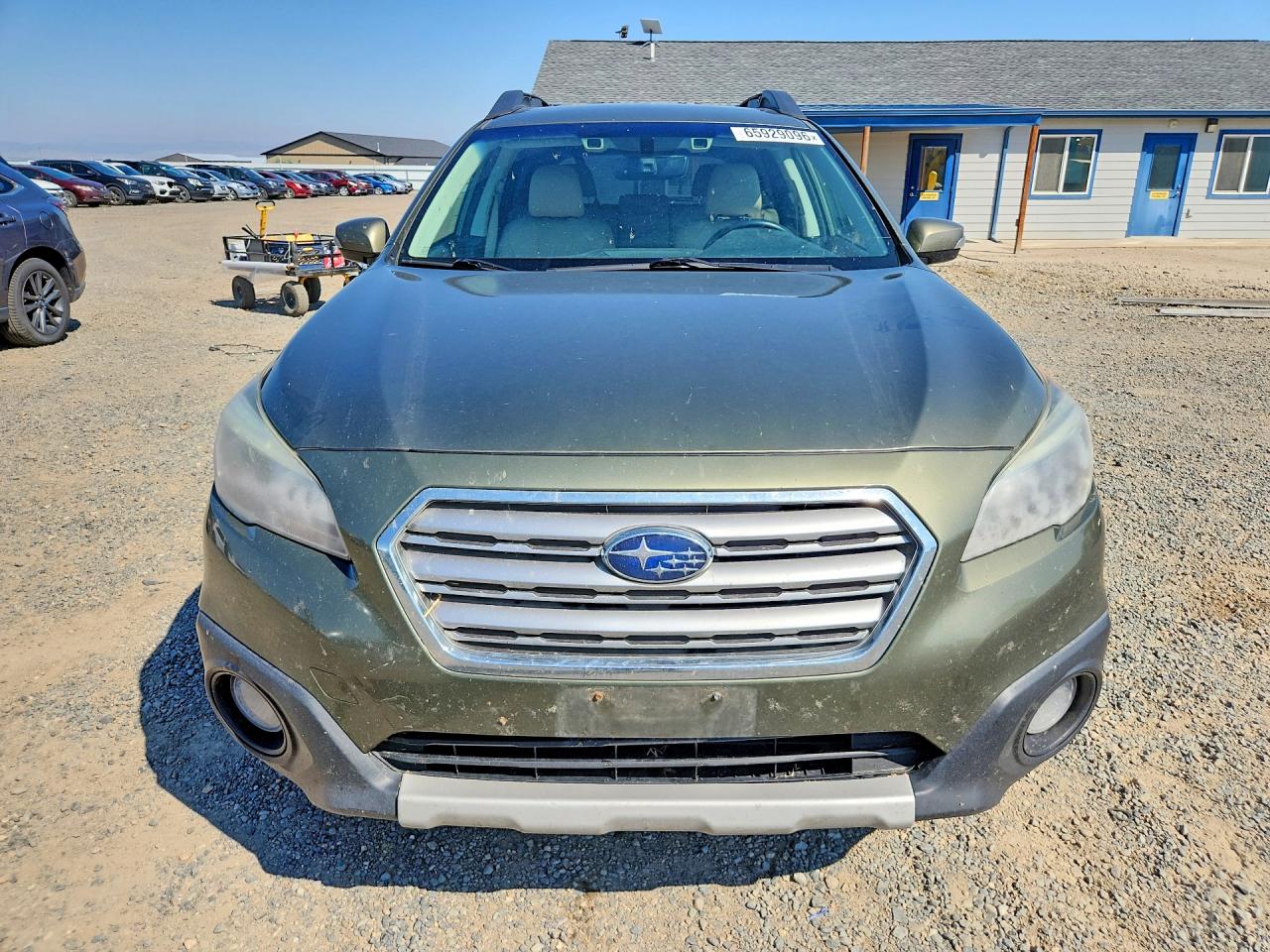 2017 Subaru Outback 2.5i Limited Green vin: 4S4BSANC8H3314383