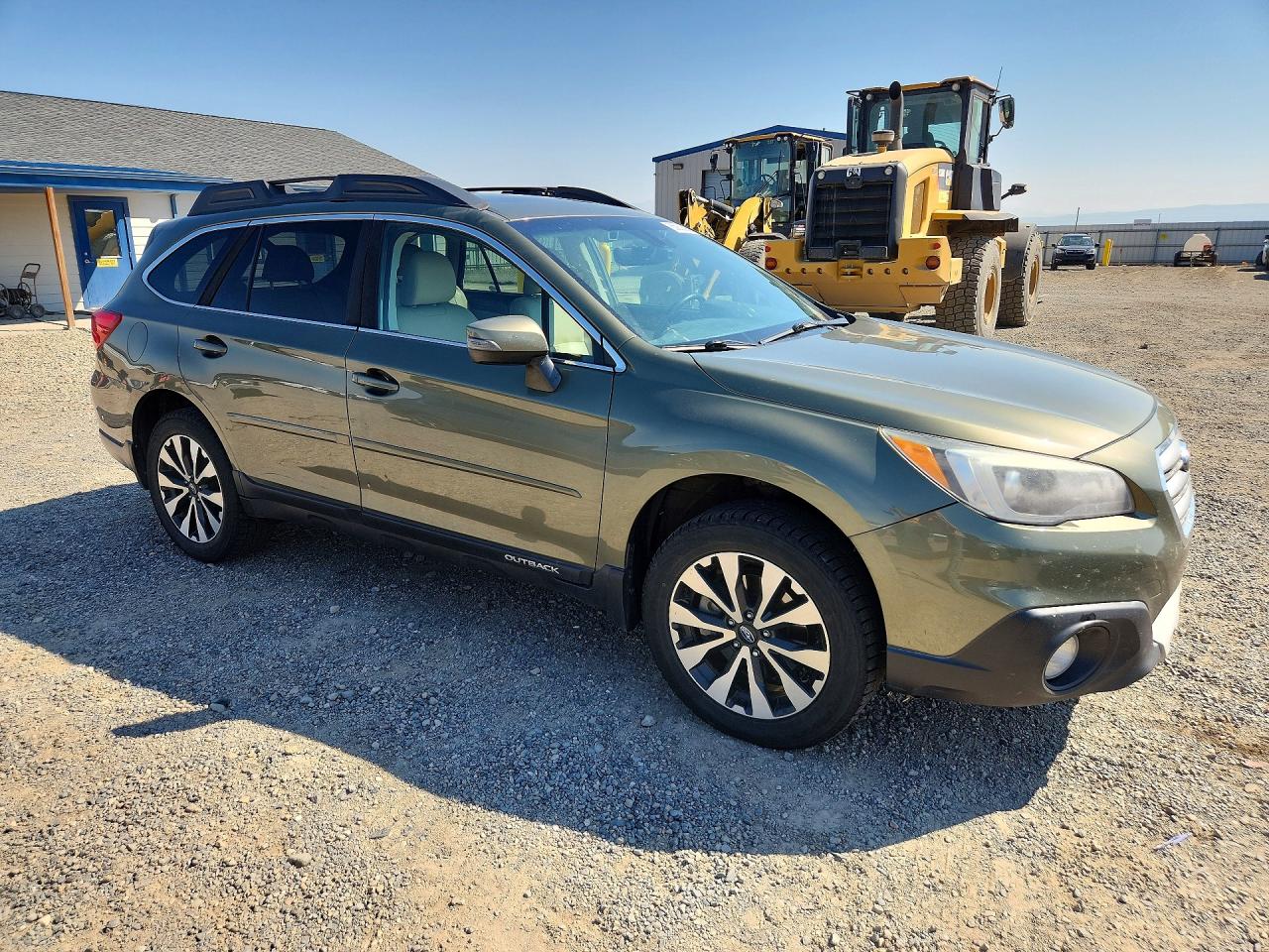 2017 Subaru Outback 2.5i Limited Green vin: 4S4BSANC8H3314383
