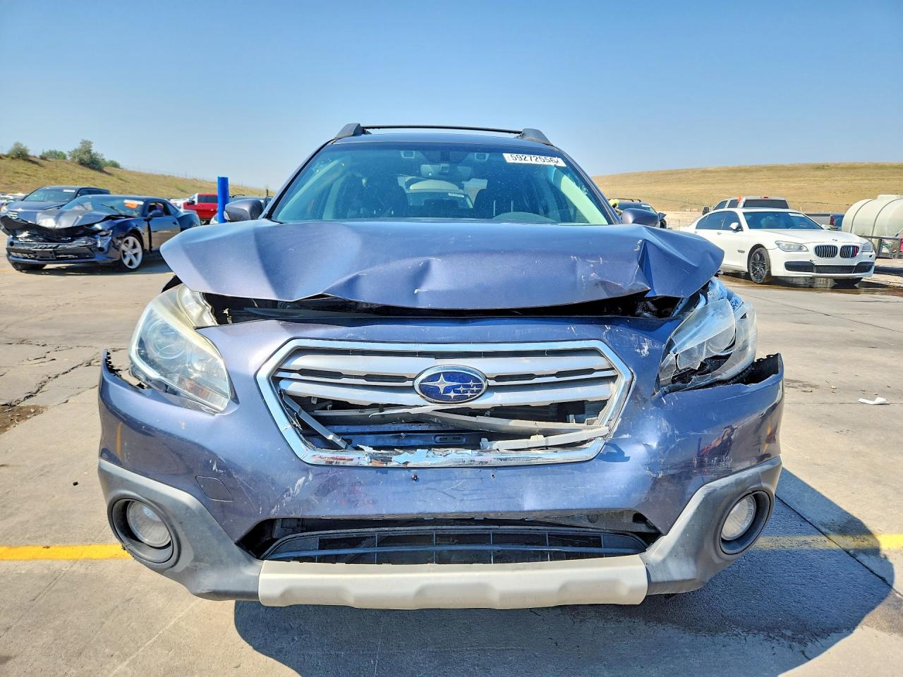 2017 Subaru Outback 2.5i Limited Gray vin: 4S4BSANC8H3340644