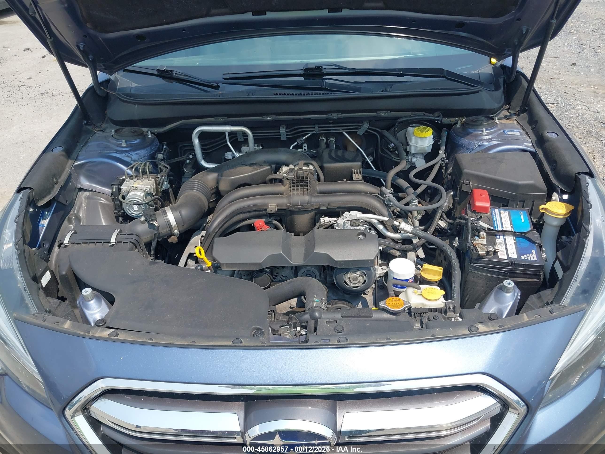 2018 Subaru Outback 2.5i Limited Blue vin: 4S4BSANC8J3206609