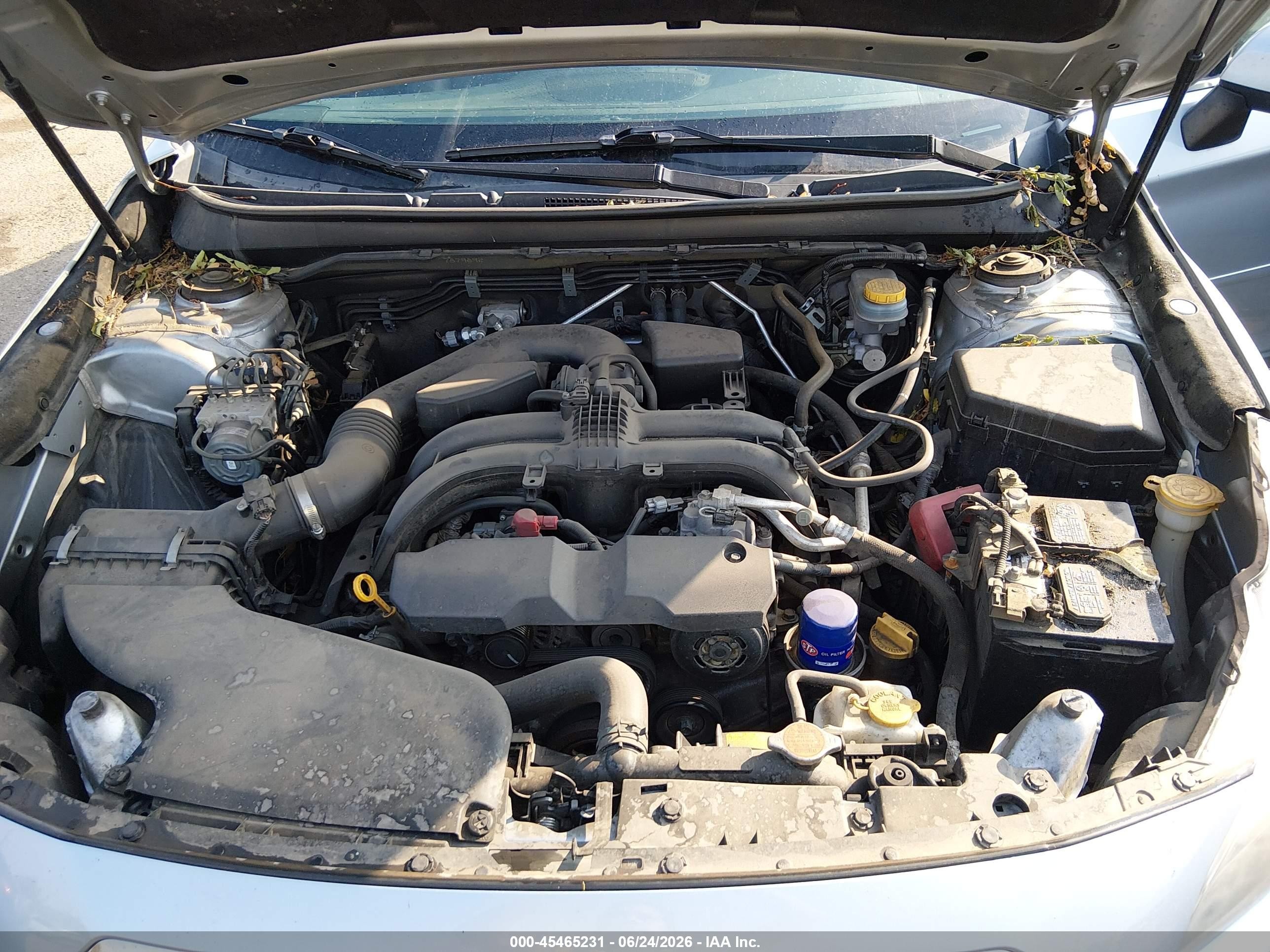 2015 Subaru Outback 2.5i Limited Серый vin: 4S4BSANC9F3307536