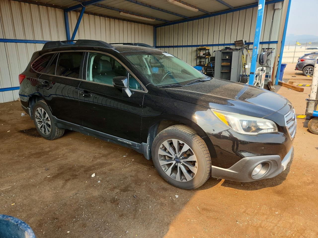 2015 Subaru Outback 2.5i Limited Black vin: 4S4BSANC9F3309545