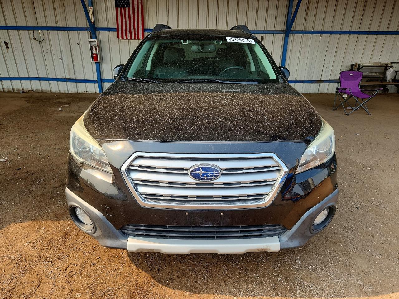 2015 Subaru Outback 2.5i Limited Black vin: 4S4BSANC9F3309545