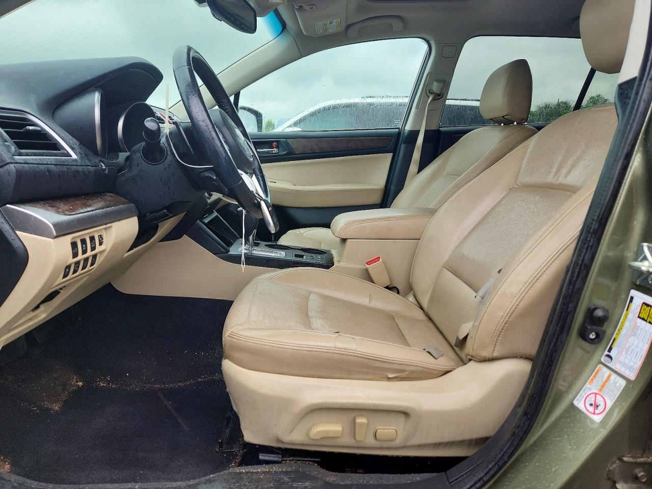 2015 Subaru Outback 2.5i Limited Зеленый vin: 4S4BSANC9F3334302