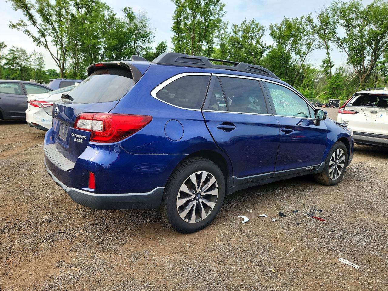 2016 Subaru Outback 2.5i Limited Blue vin: 4S4BSANC9G3347827