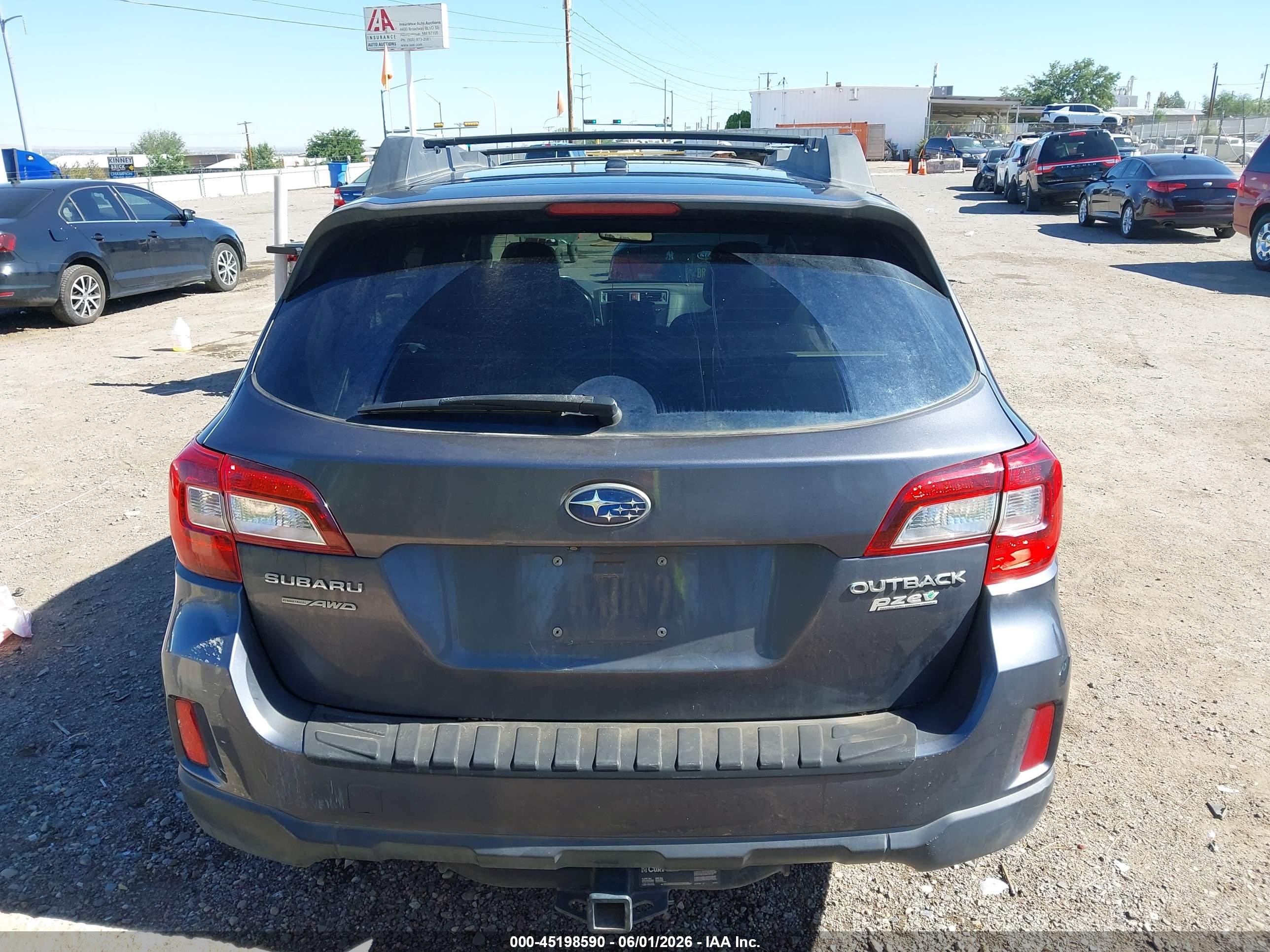 2015 Subaru Outback 2.5i Limited Синий vin: 4S4BSANCXF3292271