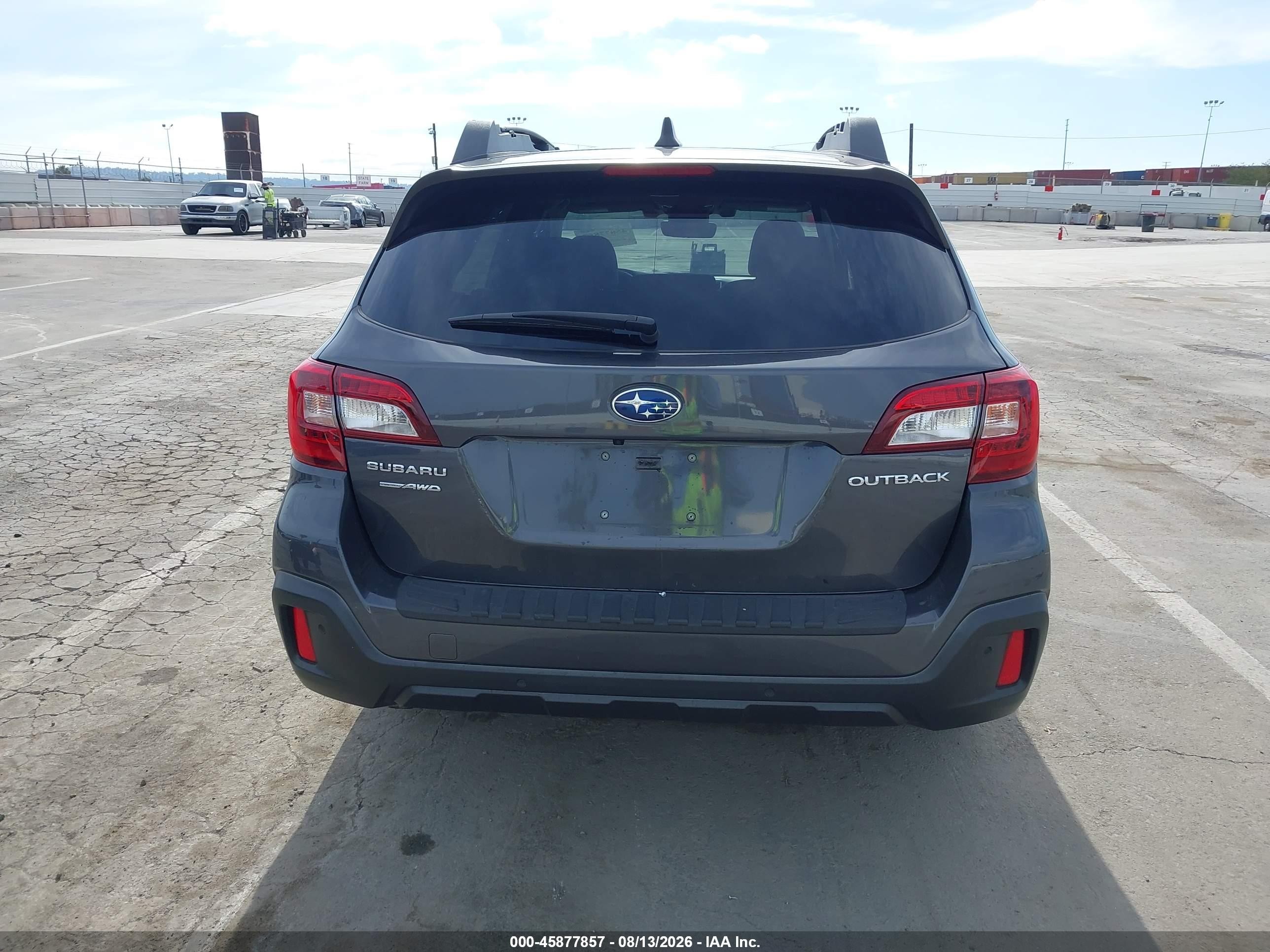 2018 Subaru Outback 2.5i Limited Gray vin: 4S4BSANCXJ3344054