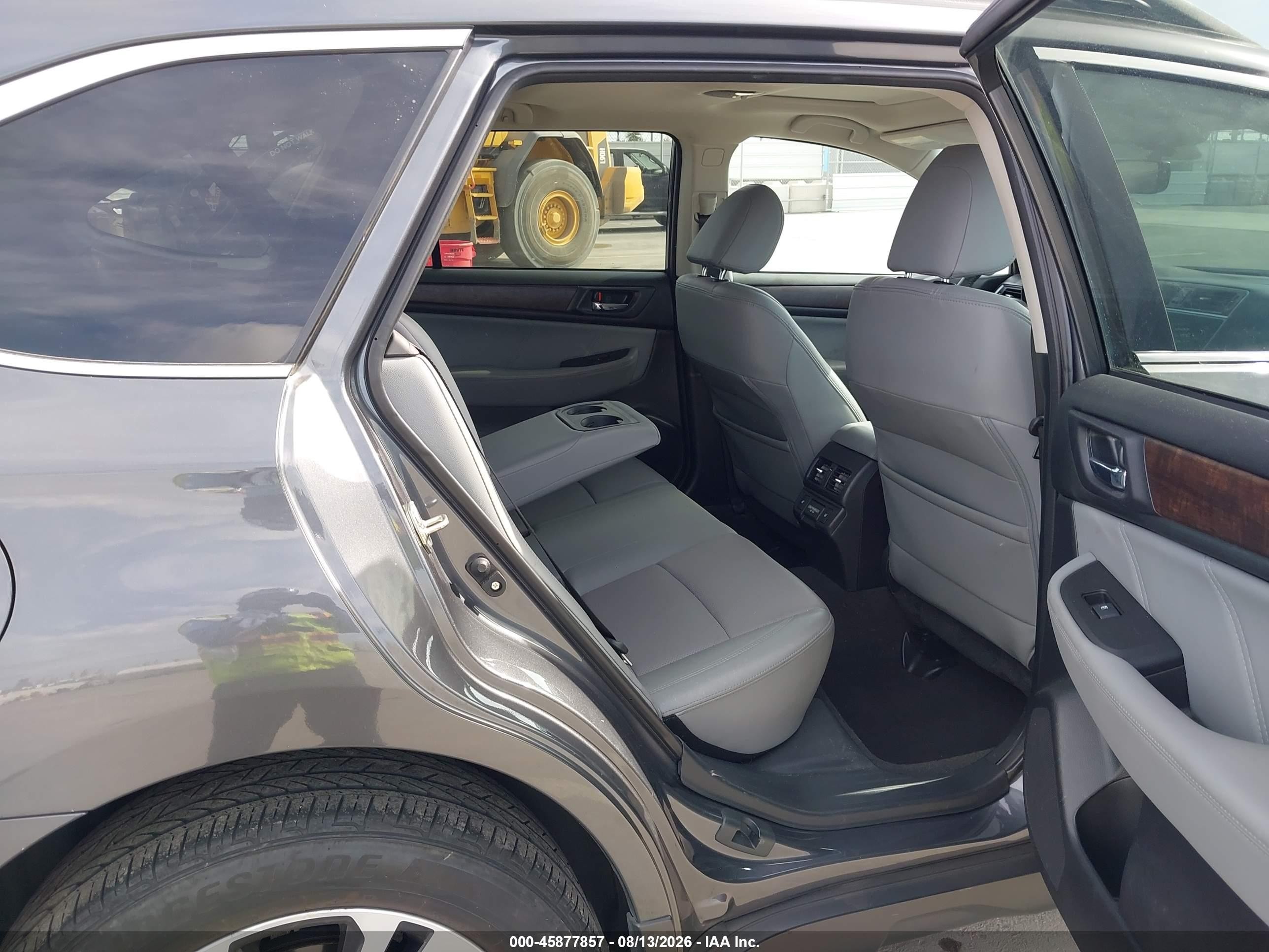 2018 Subaru Outback 2.5i Limited Gray vin: 4S4BSANCXJ3344054