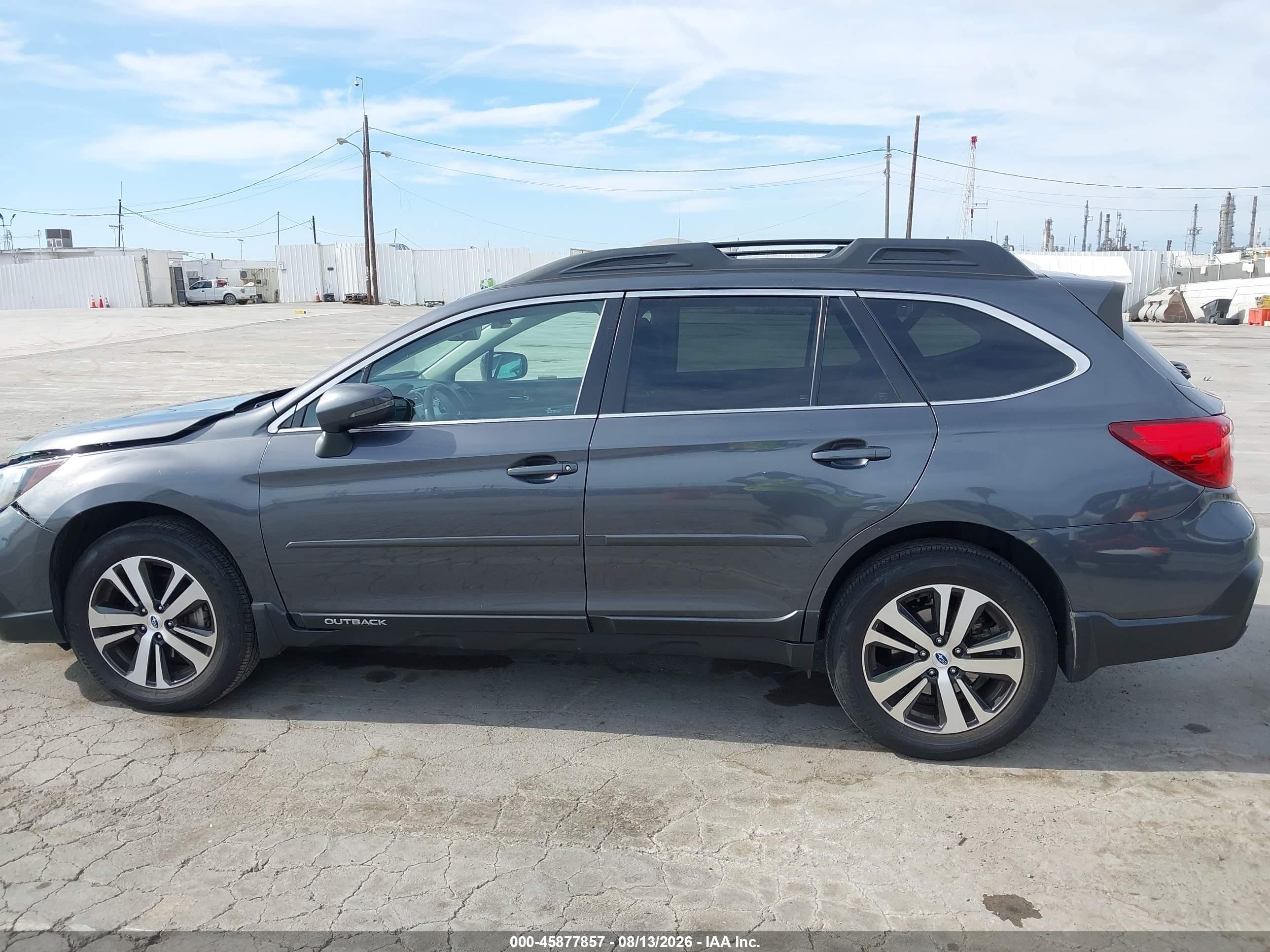 2018 Subaru Outback 2.5i Limited Gray vin: 4S4BSANCXJ3344054