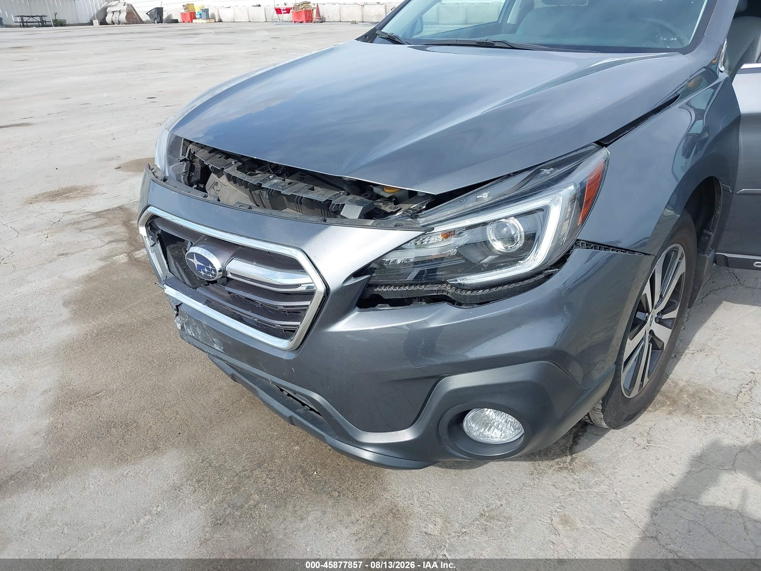 2018 Subaru Outback 2.5i Limited Gray vin: 4S4BSANCXJ3344054