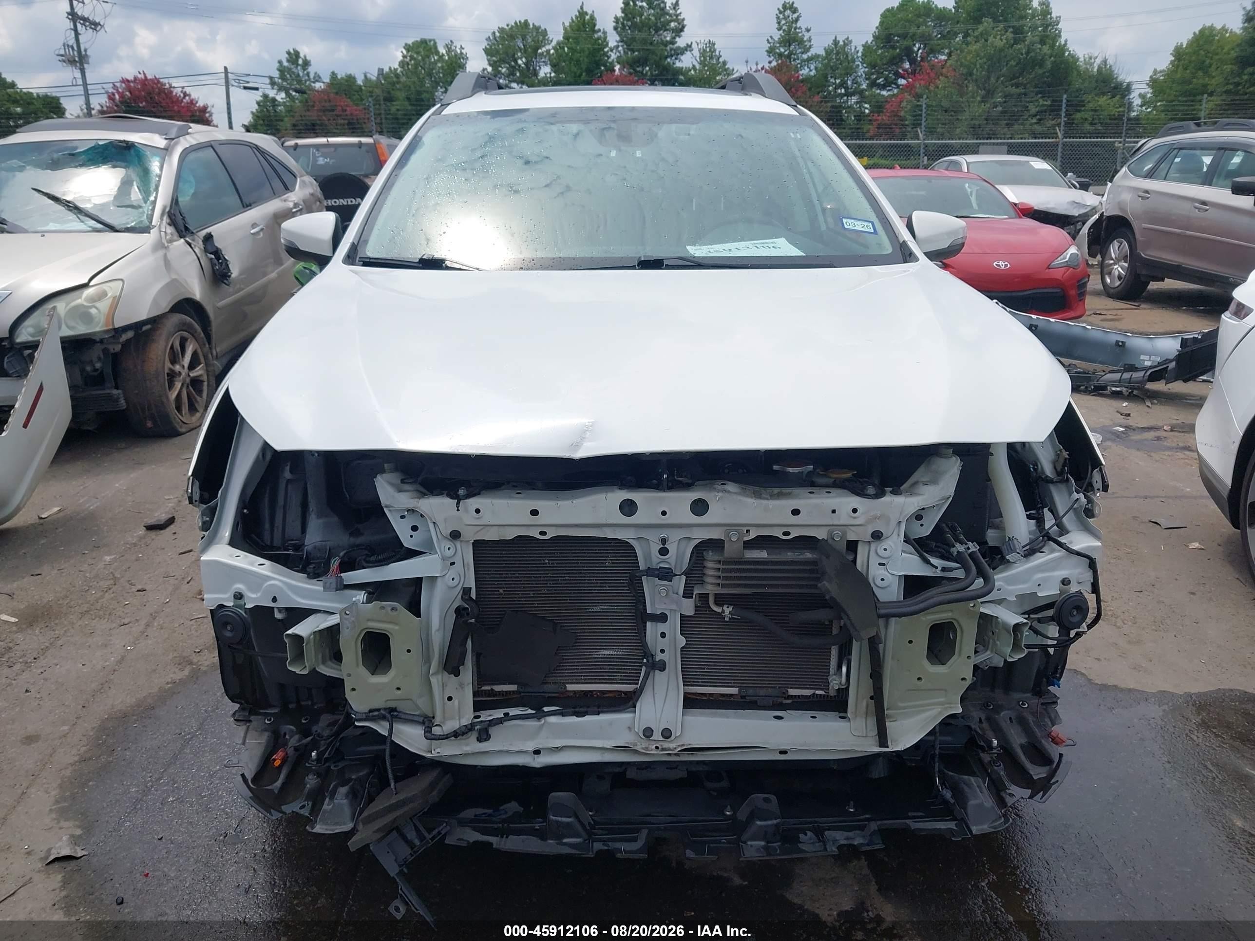 2019 Subaru Outback 2.5i Limited White vin: 4S4BSANCXK3320547