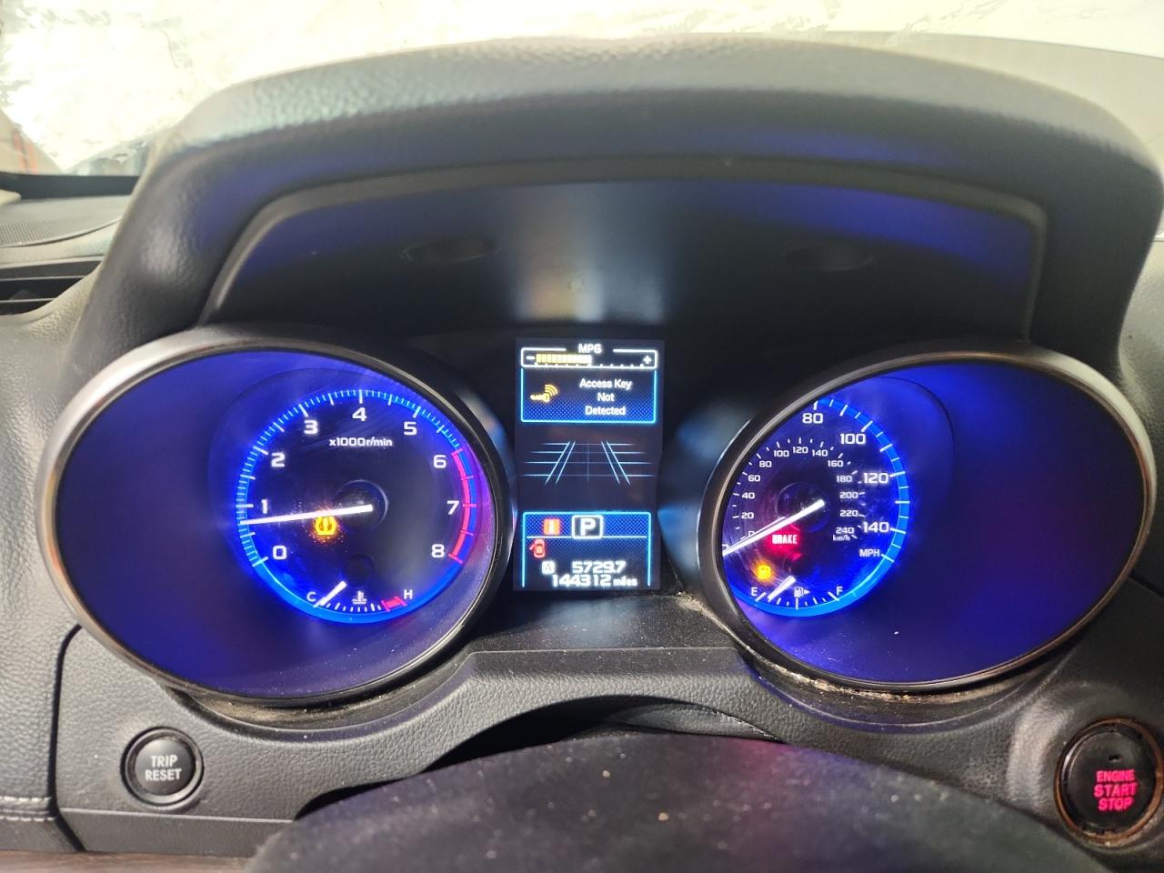 2019 Subaru Outback Touring White vin: 4S4BSATC4K3255567 Damage: Warning - Tire Pressure, On, Unacceptable