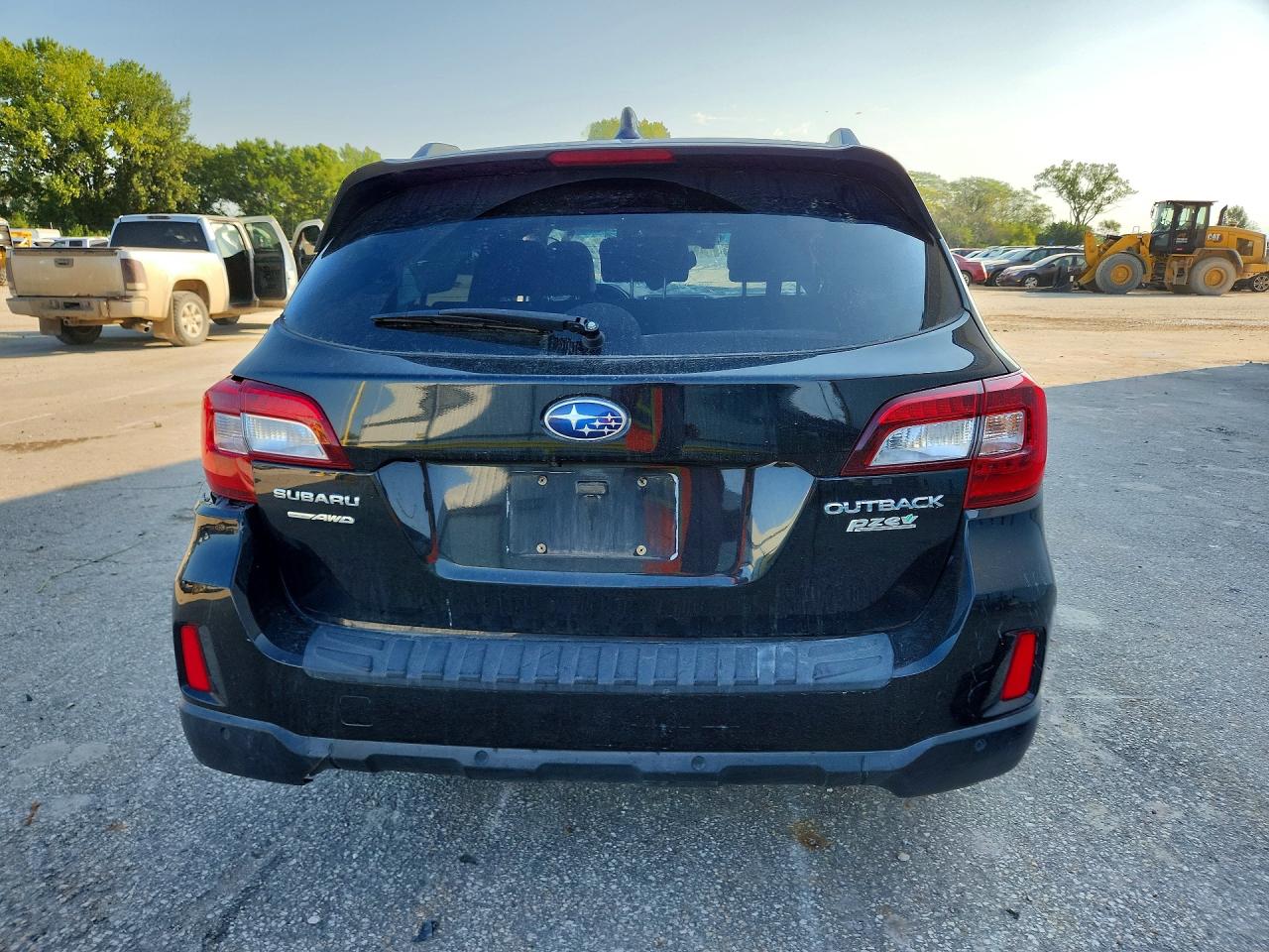 2017 Subaru Outback Touring Black vin: 4S4BSATC9H3371937