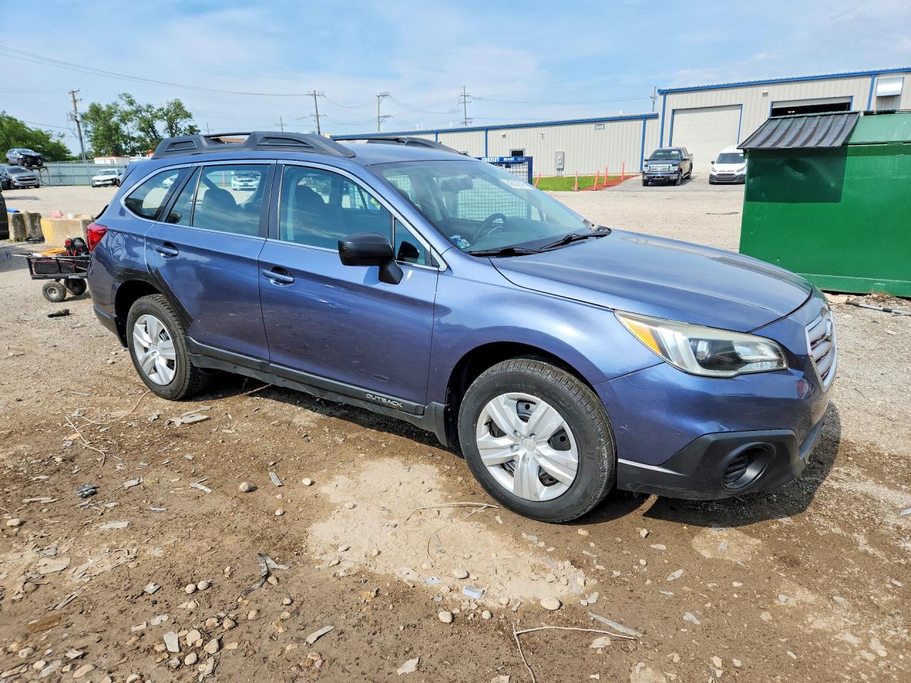 2016 Subaru Outback 2.5i Gray vin: 4S4BSBAC1G3278837