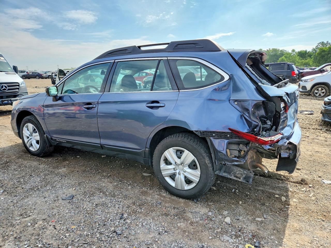 2016 Subaru Outback 2.5i Gray vin: 4S4BSBAC1G3278837