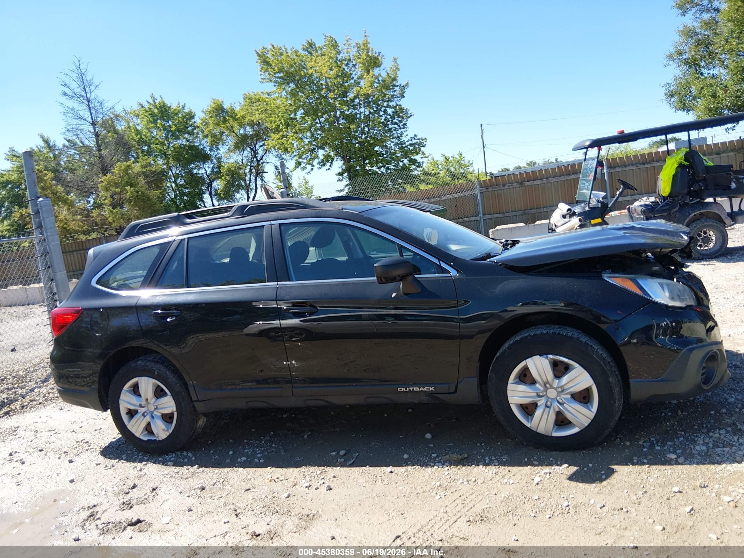 2016 Subaru Outback 2.5i Черный vin: 4S4BSBAC6G3345688