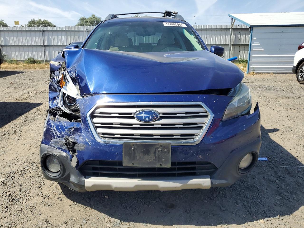 2015 Subaru Outback 2.5i Premium Blue vin: 4S4BSBCC3F3209823