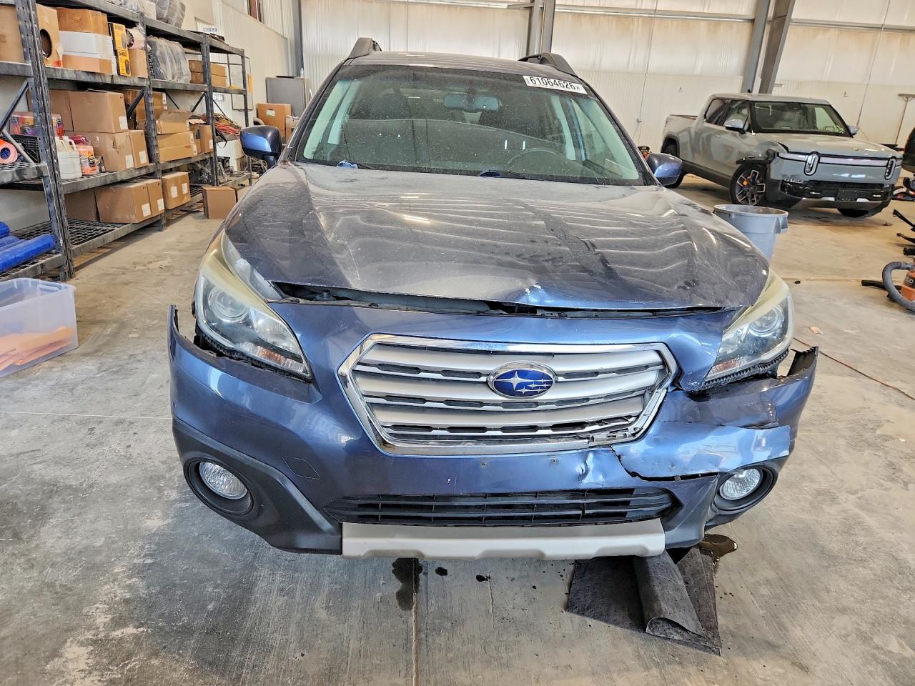 2015 Subaru Outback 2.5i Premium Blue vin: 4S4BSBCC3F3296171