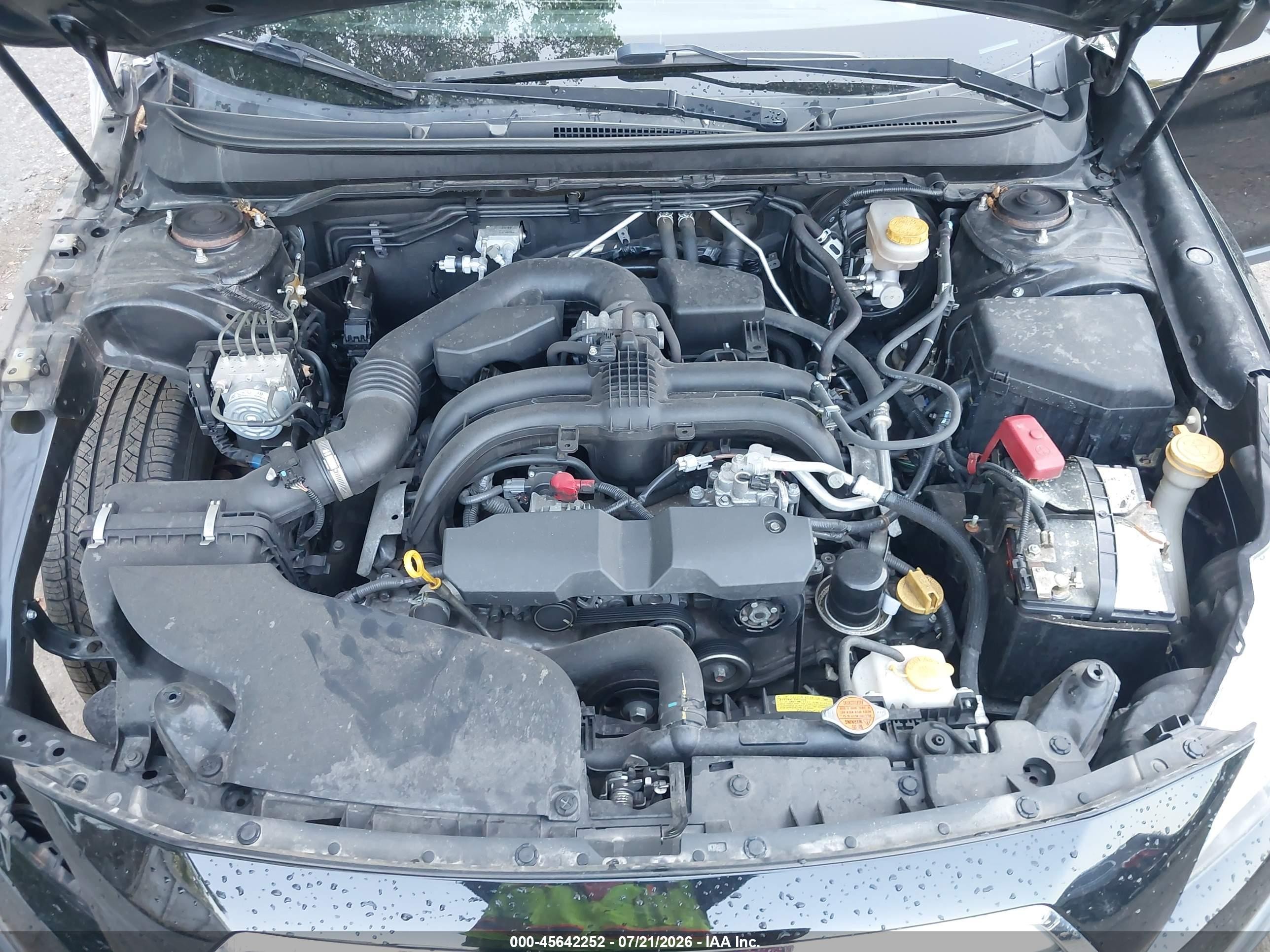 2015 Subaru Outback 2.5i Premium Черный vin: 4S4BSBCC4F3344759