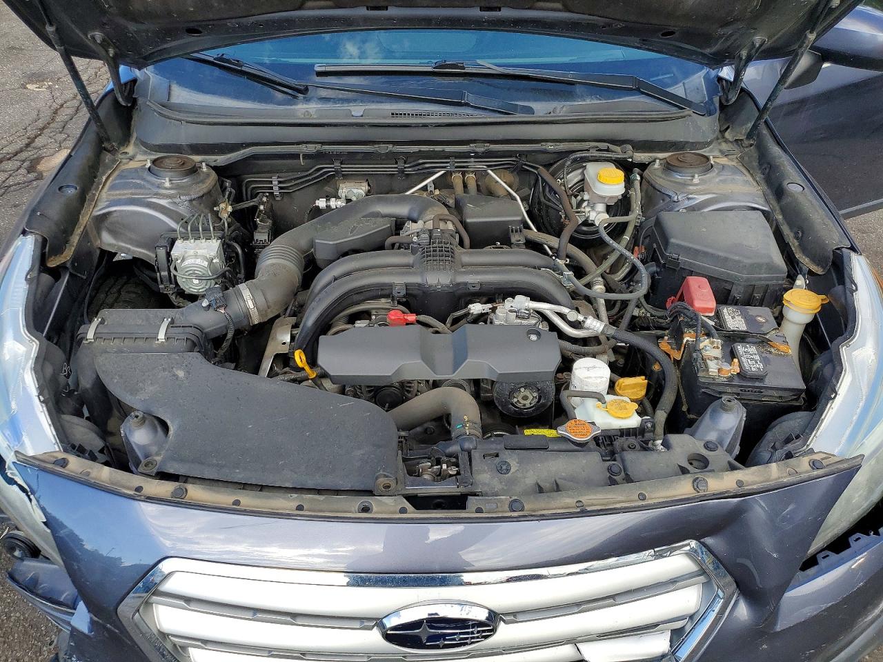 2015 Subaru Outback 2.5i Premium Gray vin: 4S4BSBCC4F3348438