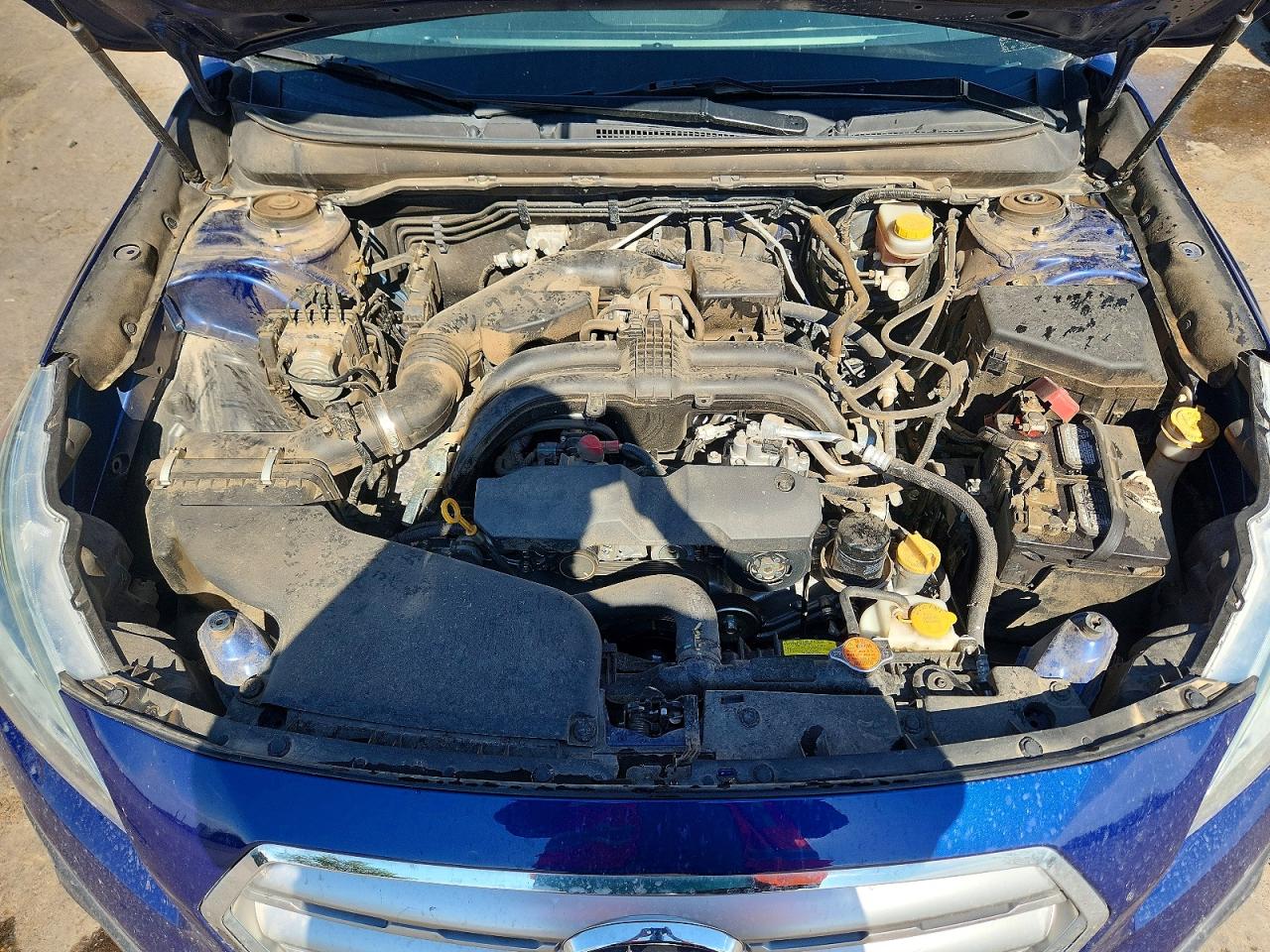 2015 Subaru Outback 2.5i Premium Blue vin: 4S4BSBCC5F3297516