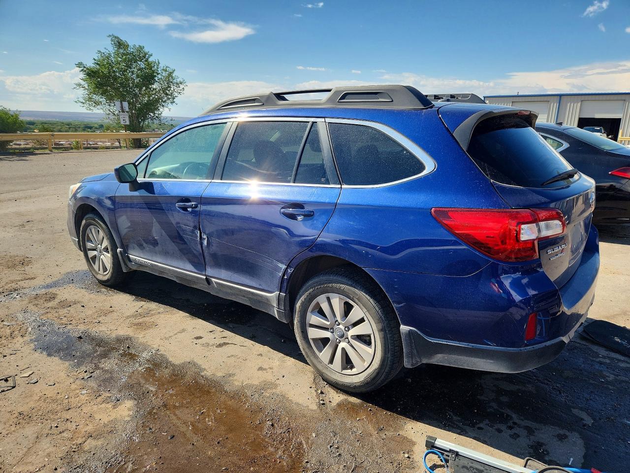 2015 Subaru Outback 2.5i Premium Blue vin: 4S4BSBCC5F3297516