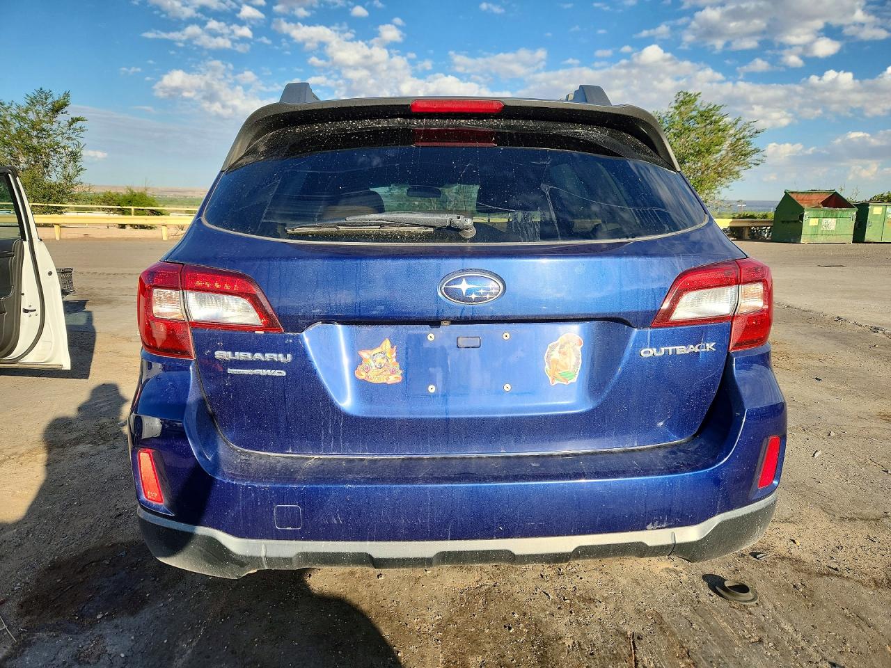 2015 Subaru Outback 2.5i Premium Blue vin: 4S4BSBCC5F3297516
