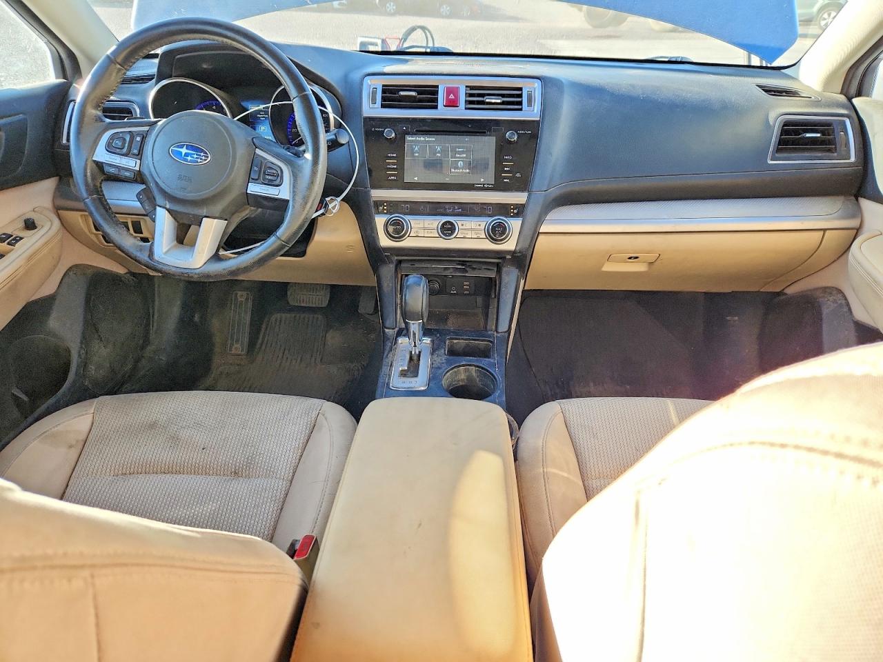 2015 Subaru Outback 2.5i Premium Blue vin: 4S4BSBCC5F3337433