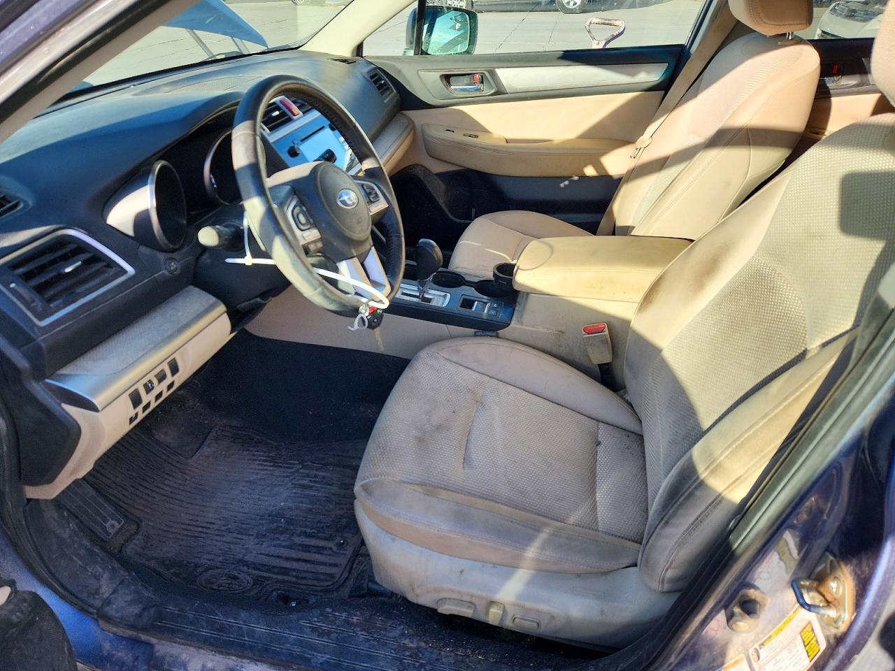 2015 Subaru Outback 2.5i Premium Blue vin: 4S4BSBCC5F3337433