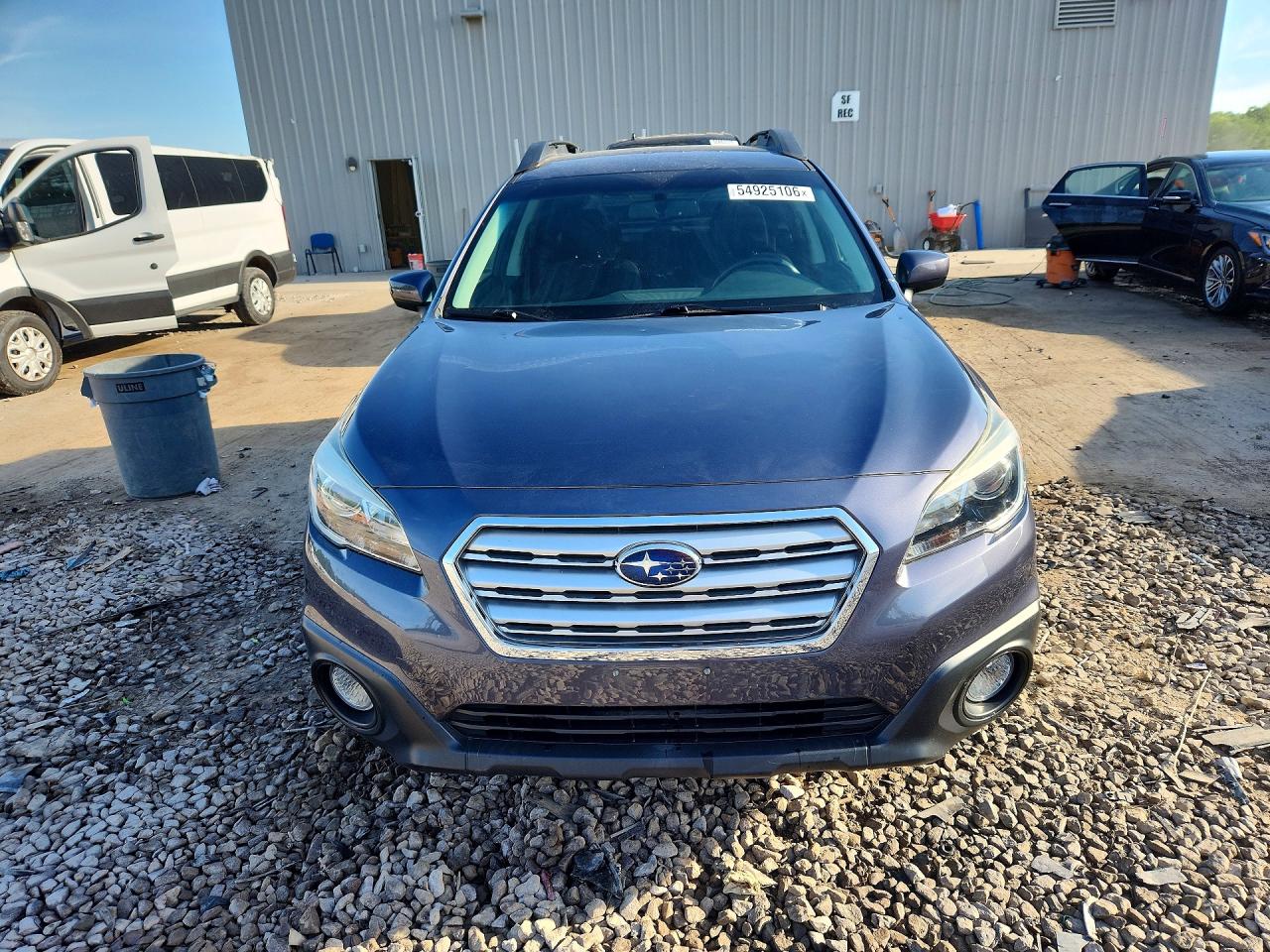 2015 Subaru Outback 2.5i Premium Gray vin: 4S4BSBCC6F3314727