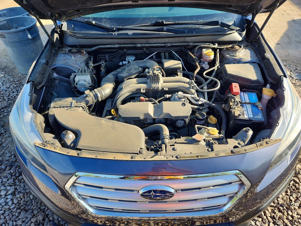 2015 Subaru Outback 2.5i Premium Gray vin: 4S4BSBCC6F3314727