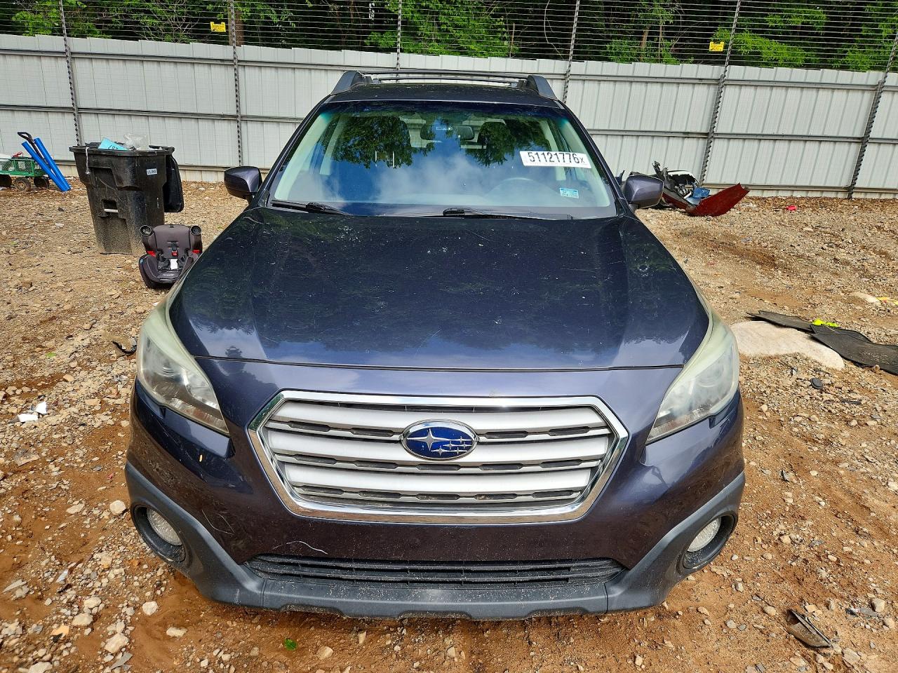 2015 Subaru Outback 2.5i Premium Blue vin: 4S4BSBCC6F3322116