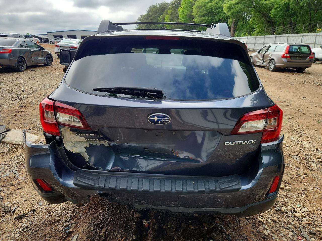 2015 Subaru Outback 2.5i Premium Blue vin: 4S4BSBCC6F3322116