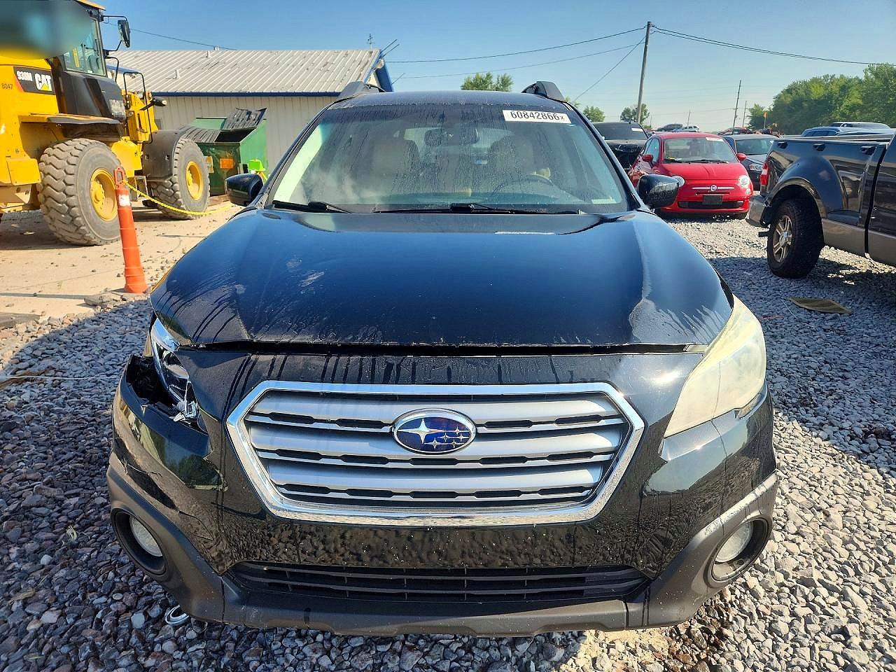 2015 Subaru Outback 2.5i Premium Черный vin: 4S4BSBCCXF3215814
