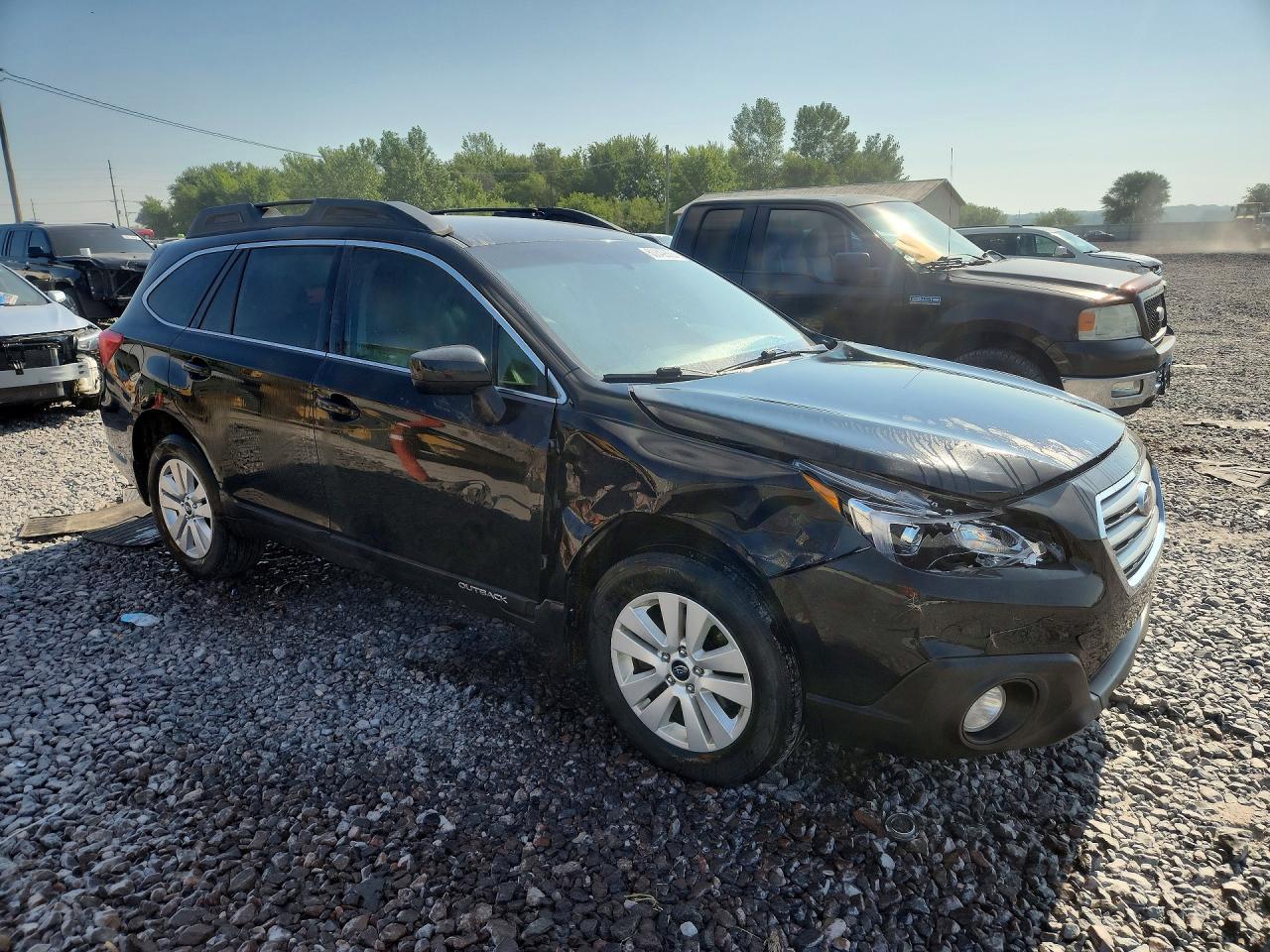 2015 Subaru Outback 2.5i Premium Черный vin: 4S4BSBCCXF3215814
