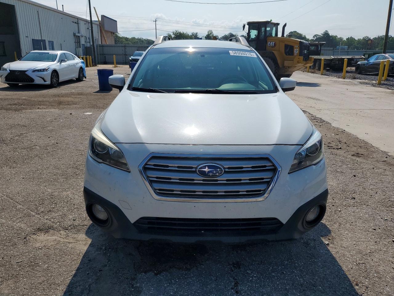 2015 Subaru Outback 2.5i Premium Белый vin: 4S4BSBCCXF3248313